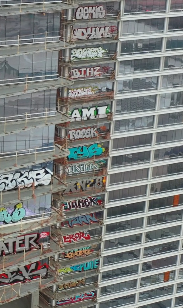 The construction was halted in 2019 after the developer suffered financial troubles