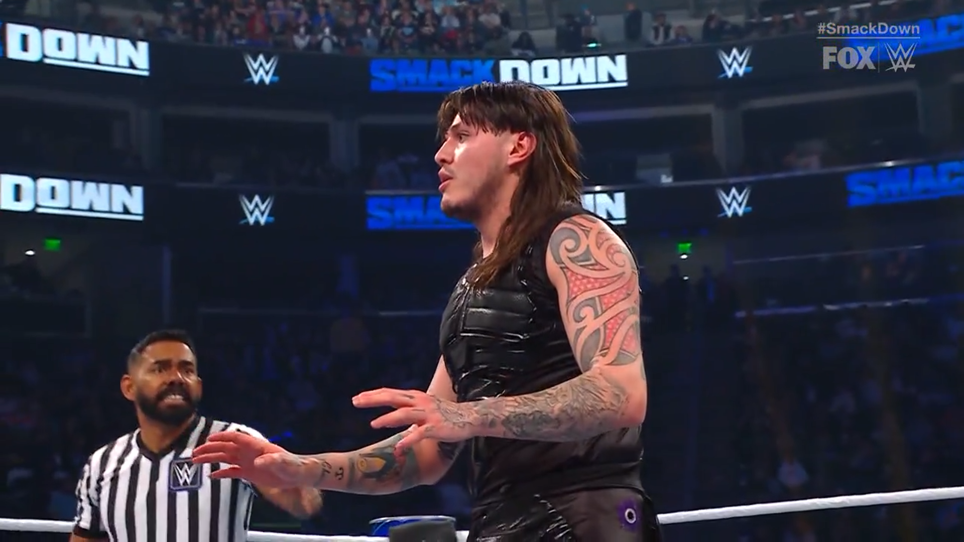 Dominik Mysterio is speechless