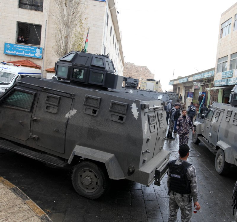 Jordan is likely making widespread use of the Israel-developed Pegasus spyware to keep tabs on journalists, activists, human rights lawyers and the non-governmental sector, a report has found. Jordan has been a frequent target of terror attacks including a December 2016 attack by Islamic State at the historic Kerak Castel in Al-Karak city (pictured) in which 14 people were killed and 27 wounded. File Photo by Jamal Nasrallah/EPA