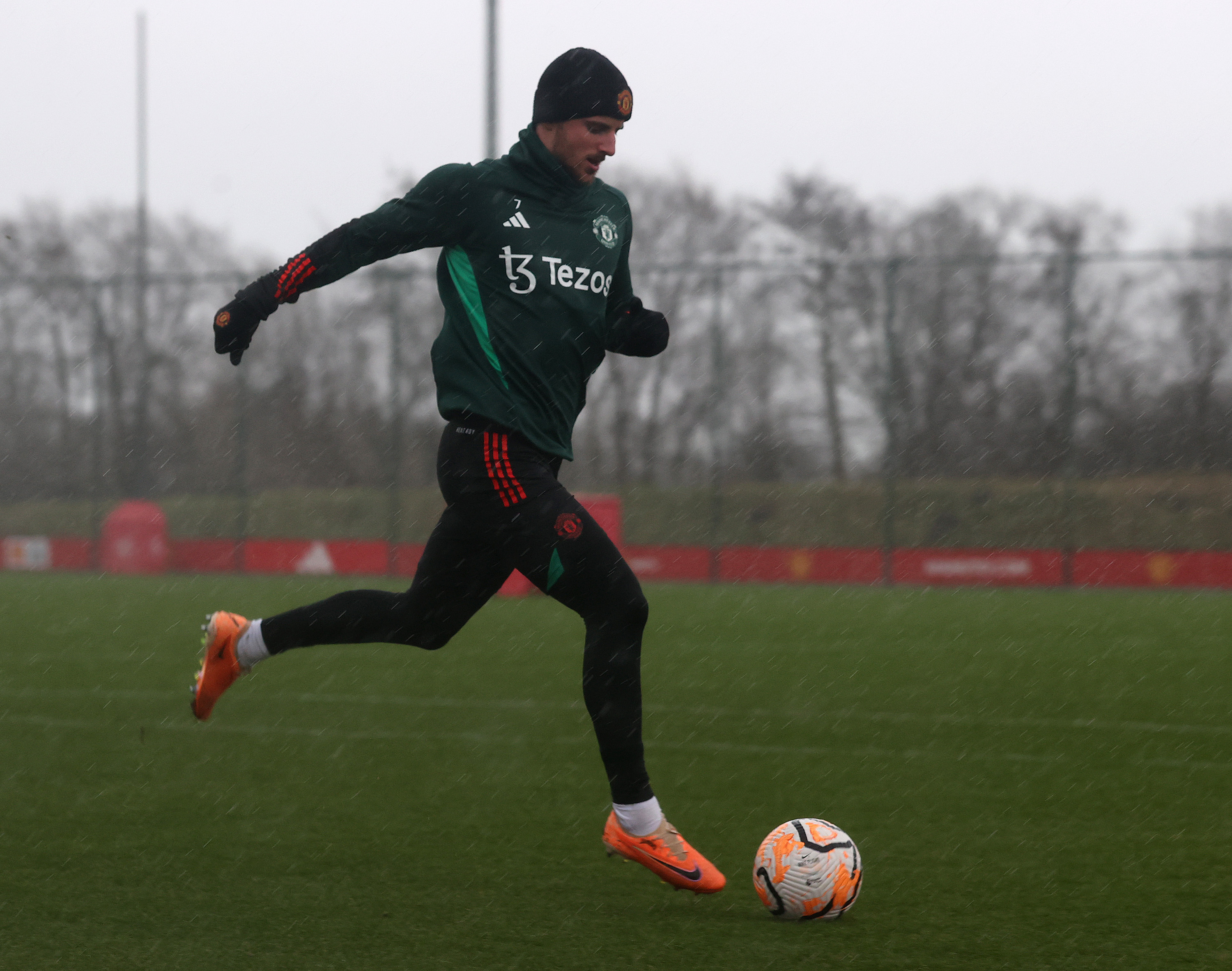 The midfielder is nearing a return to action