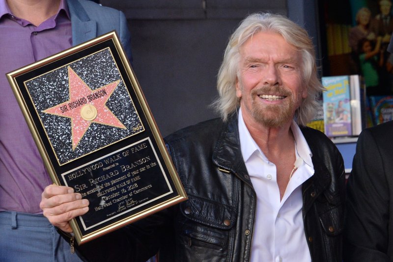 Sir Richard Branson, founder of the Virgin Group. Virgin Hotels is partnering with Autism Double-Checked to expand services for neurodiverse travelers. File Photo by Jim Ruymen/UPI