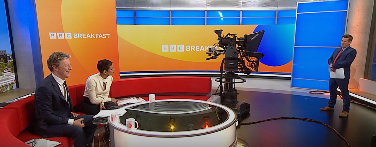 Naga Munchetty had a fierce showdown with Mike Bushell live on air