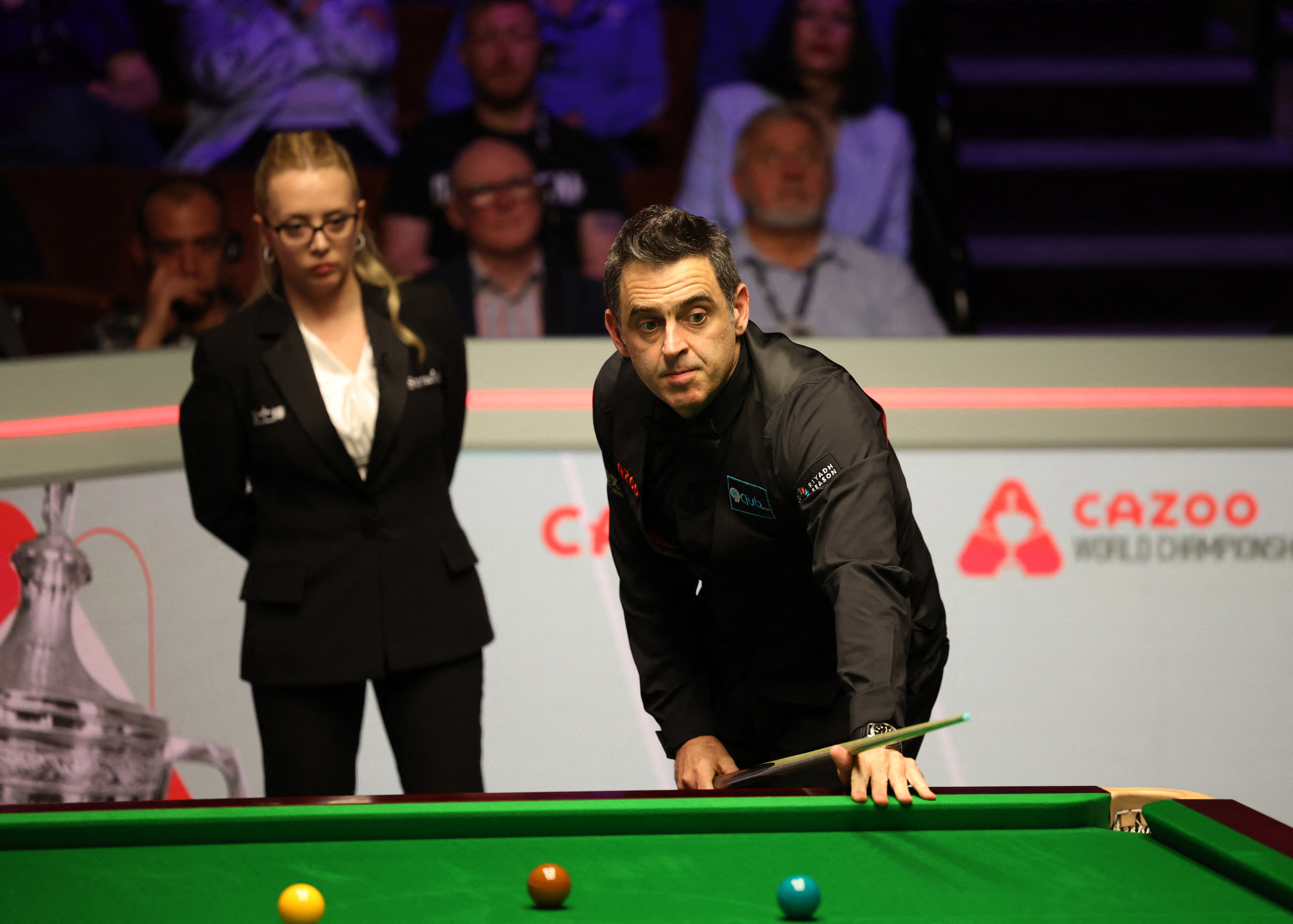 O’Sullivan might have been unsettled by an exchange involving Bozhilova l