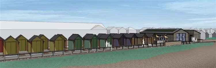 Folkestone & Hythe district council have devised what the new coastline in Romney Marsh could look like