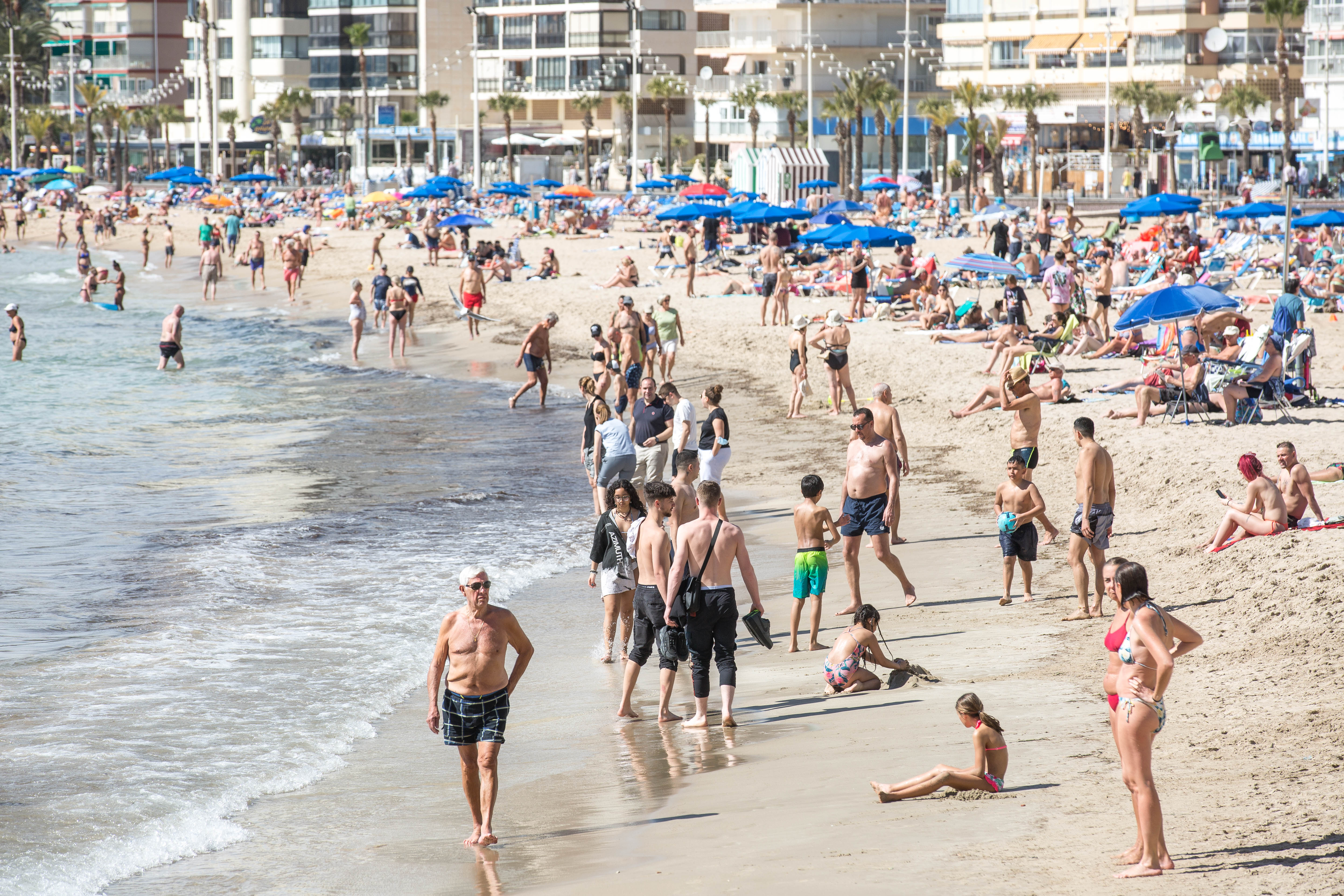 At present, holidaymakers seen floating the rules will not be fined