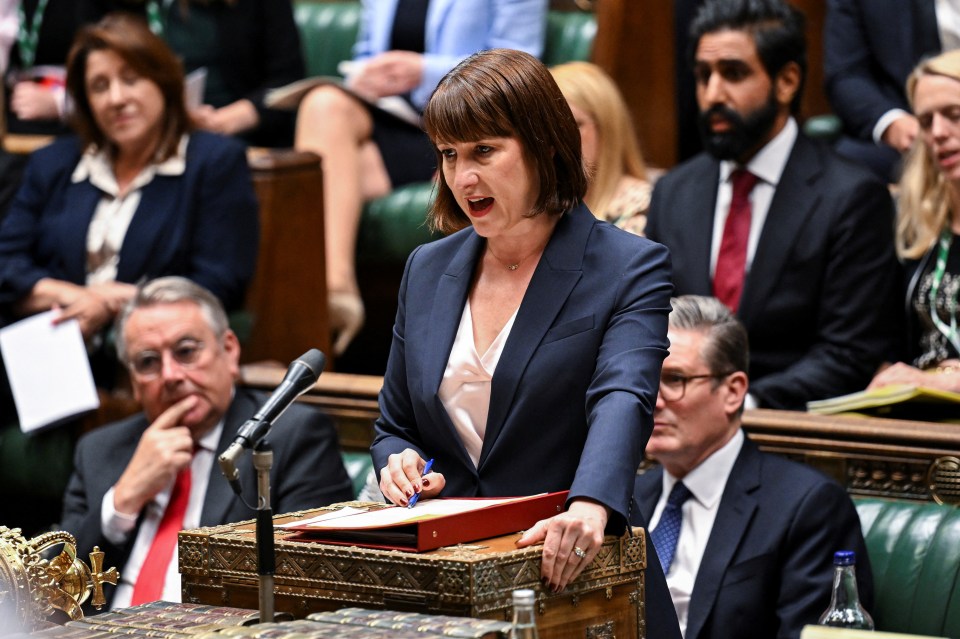 Chancellor of the Exchequer Rachel Reeves