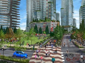 January 2024: Renderings showing the proposed development of the Jericho Lands in Vancouver. - Image credit: MST Partnership and Canada Lands Company