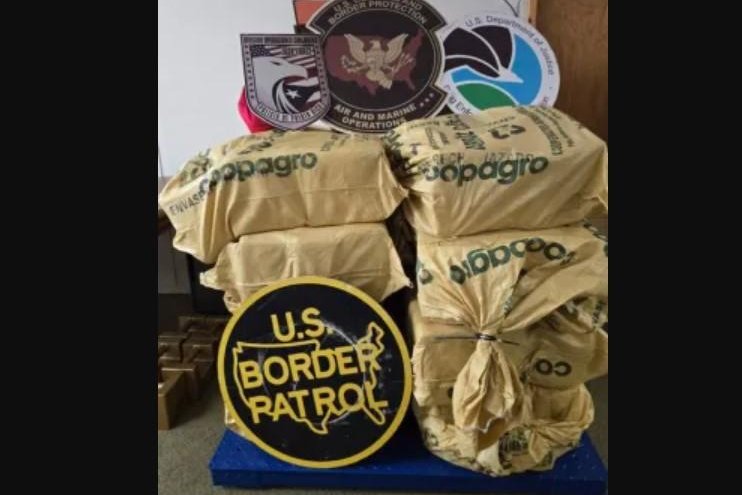 U.S. Customs and Border Protection intercepted a vessel near Puerto Rico and seized 1,321 of suspected cocaine valued at $11.9 million on Oct. 2. Photo by U.S. Customs and Border Protection