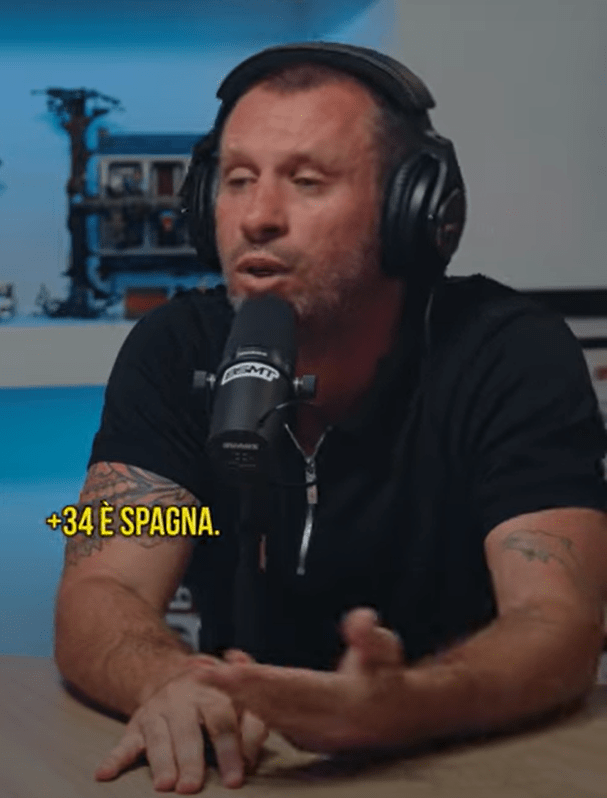 He told the story when he appeared on a podcast