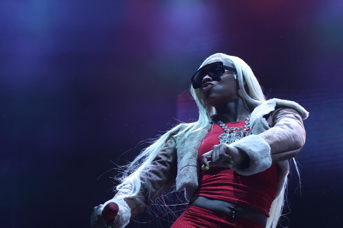 Sexyy Red performs at Camp Flog Gnaw on Sunday, Nov. 17, 2024 in Los Angeles, CA.