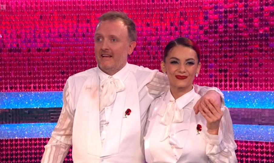 Dianne Buswell and Chris McCausland danced to John Lennon track Instant Karma