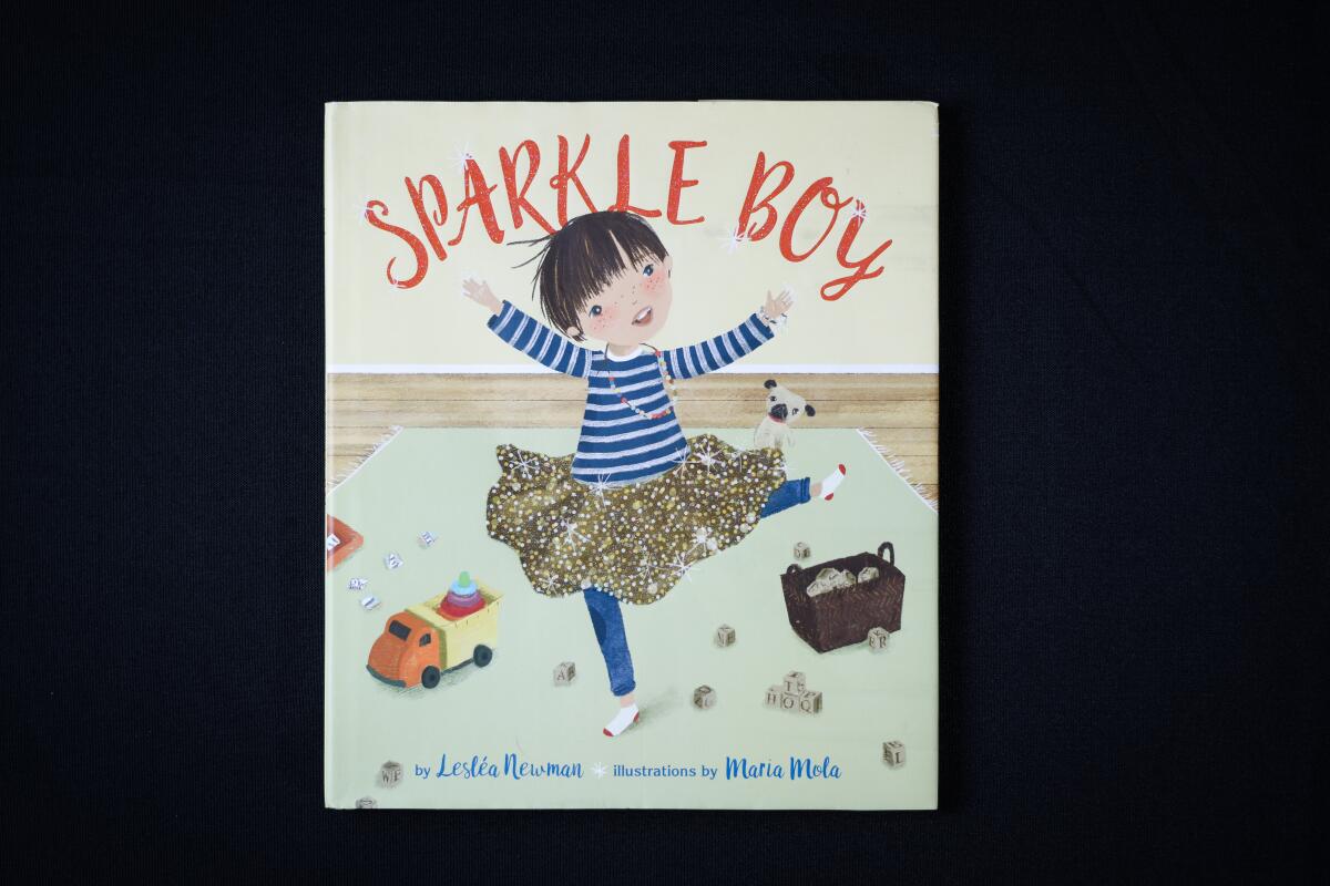 "Sparkle Boy," by Leslea Newman, illustrated by Maria Mola and published by Lee & Low Books.
