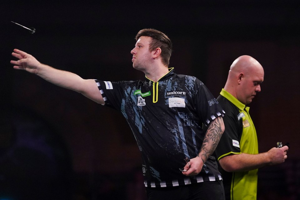 Callan Rydz performed well again but could not match Mighty Mike
