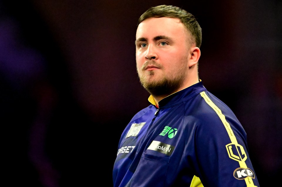 The Dutchman is taking on 17-year-old Luke Littler in Friday's finale