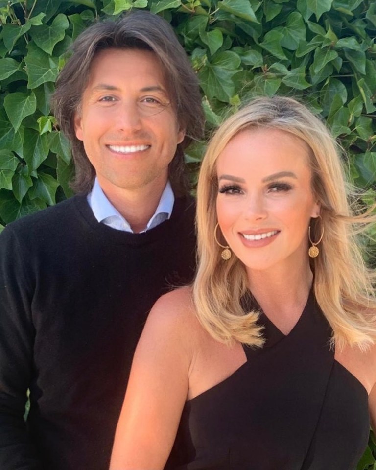 Amanda Holden and Chris Hughes.