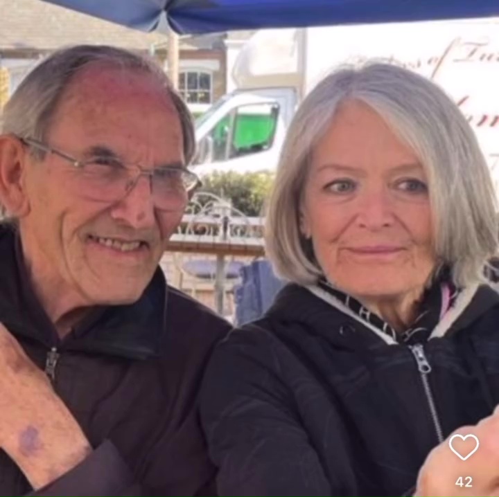 Photo of Roy Battersby and Kate Beckinsale's stepmother.