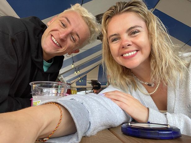 Saoirse-Monica-Jackson and fiance Denis Sulta