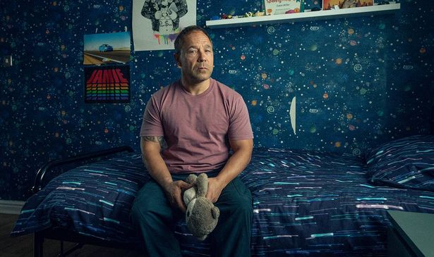 Stephen Graham as Eddie Miller in Adolescence