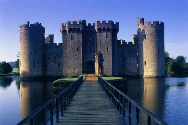 Bodiam Castle, Sussex, England, Great Britain