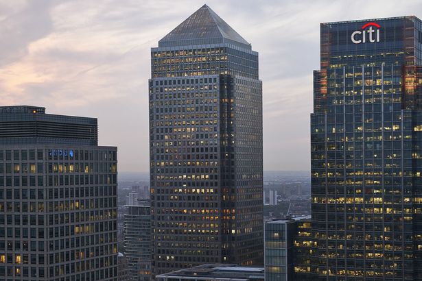 At 770 feet high One Canada Square in Canary Wharf would fit under the The Millau Bridge