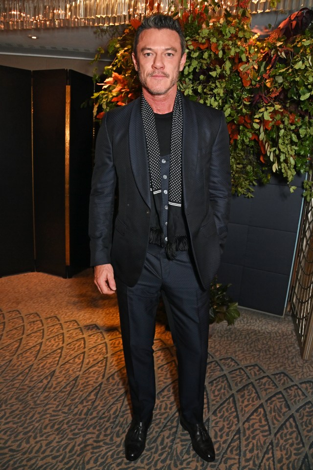 Luke Evans at the Walpole British Luxury Awards.