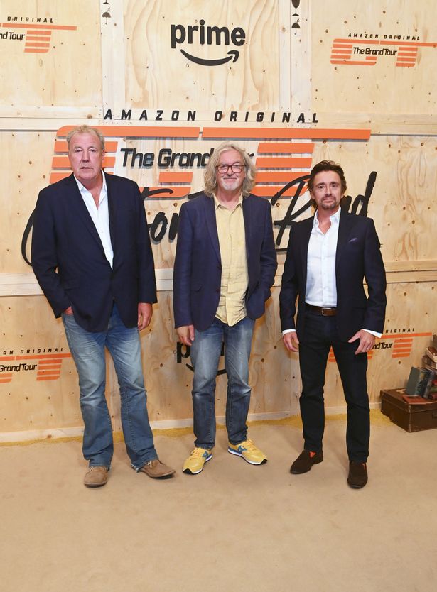 James May with Richard Hammond and Jeremy Clarkson