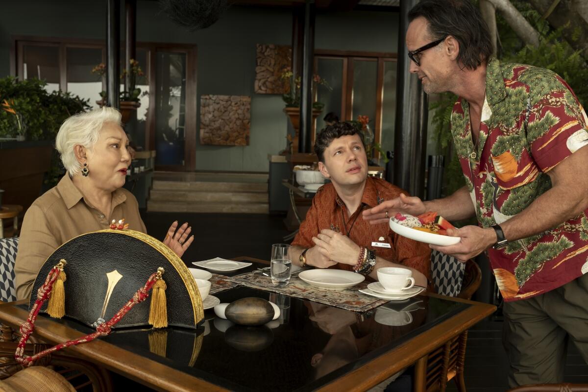 Lek Patravadi, Christian Friedel and Walton Goggins