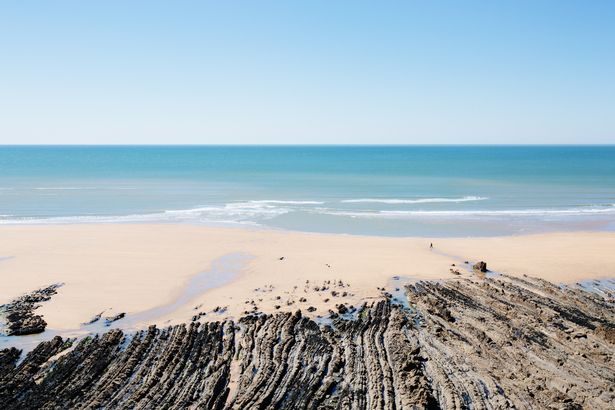 Sandymouth Bay Beach is a popular destination in North Cornwall, known for its stunning scenery, golden sands and excellent surfing conditions