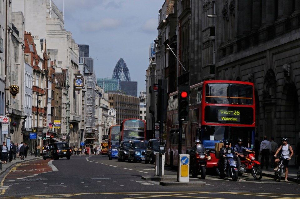 B27C3J Fleet Street London