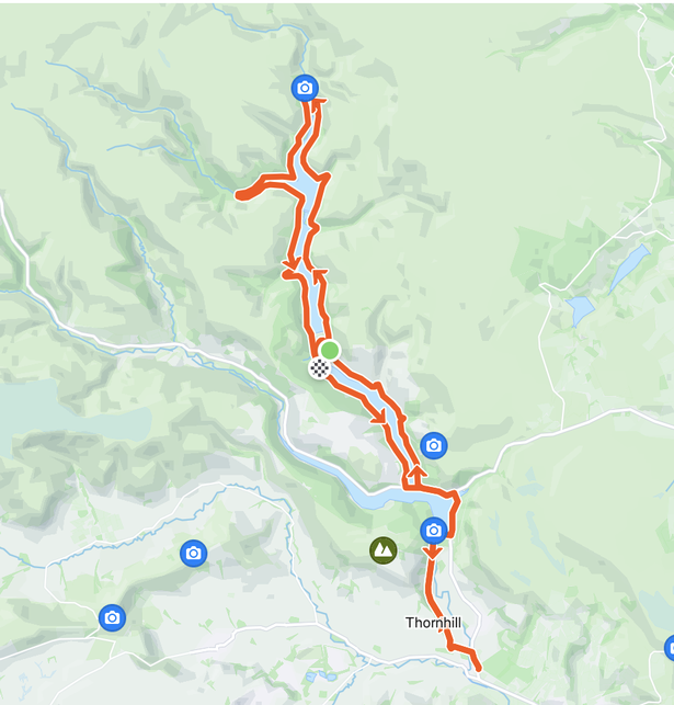 Ladybower Reservoir loop