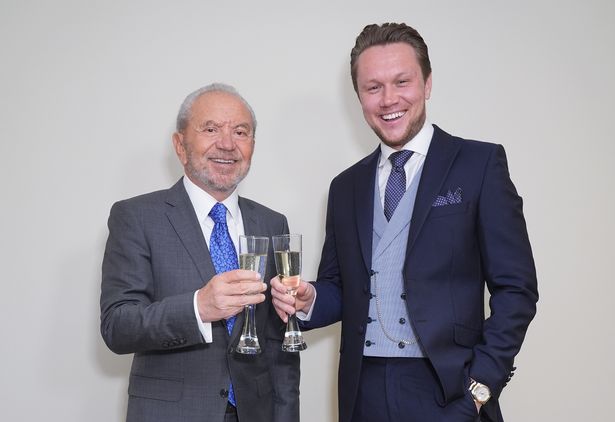 Dean Franklin and Lord Alan Sugar