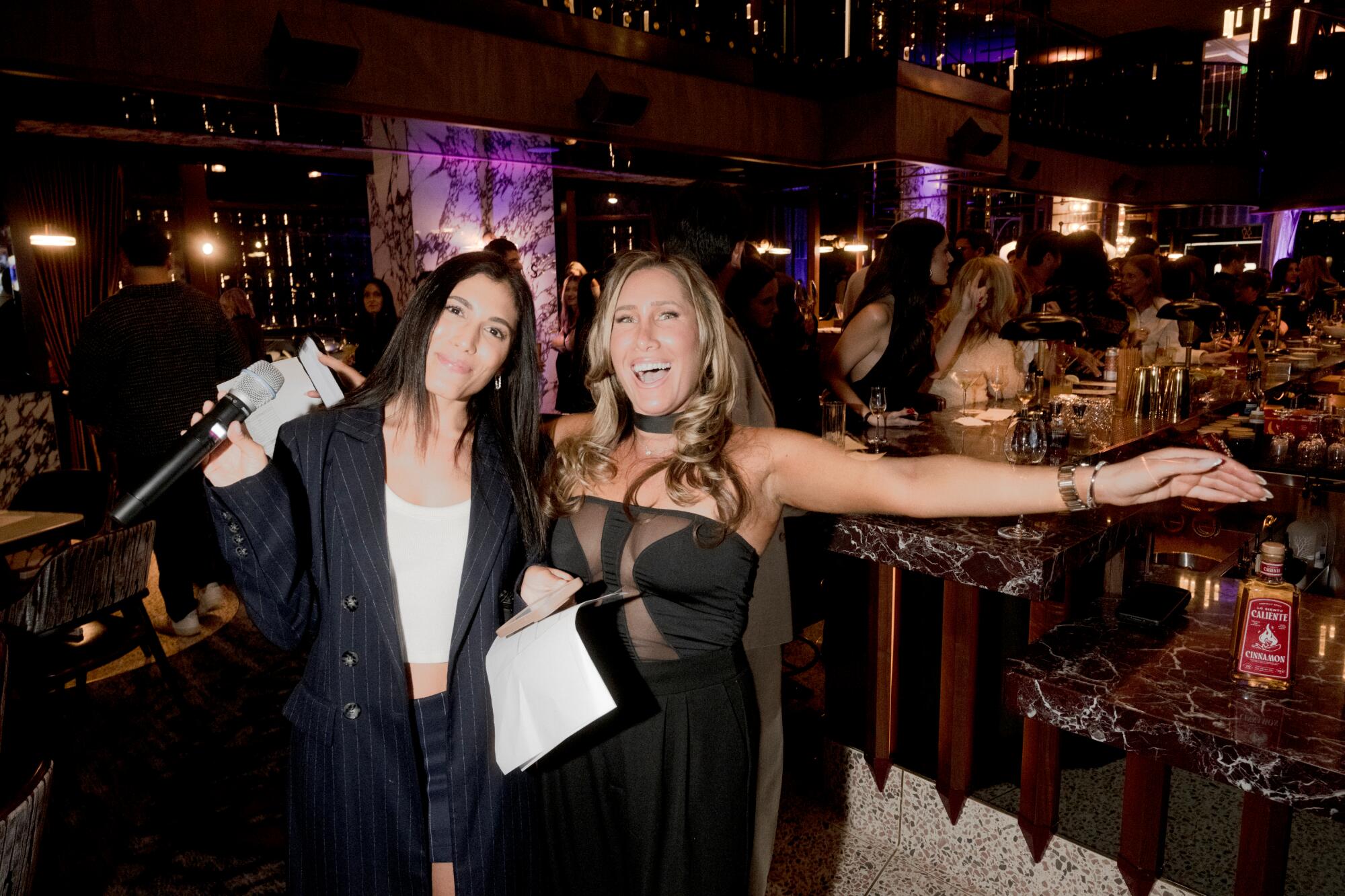 Laura Galvan, left, and Marnie Wekselblatt 