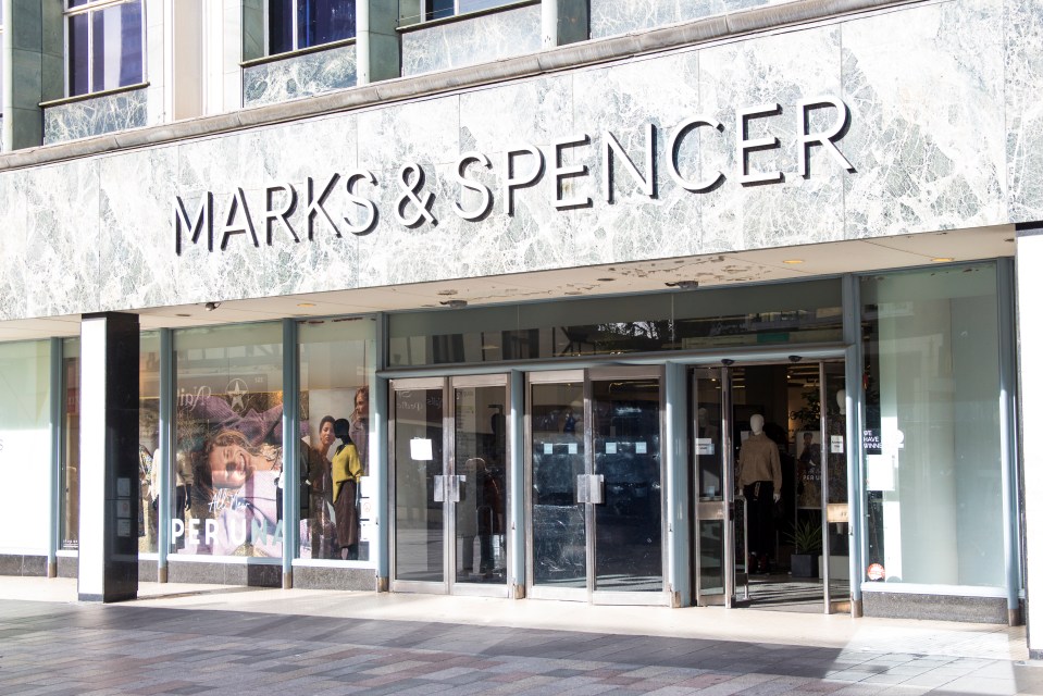 Marks & Spencer store exterior.