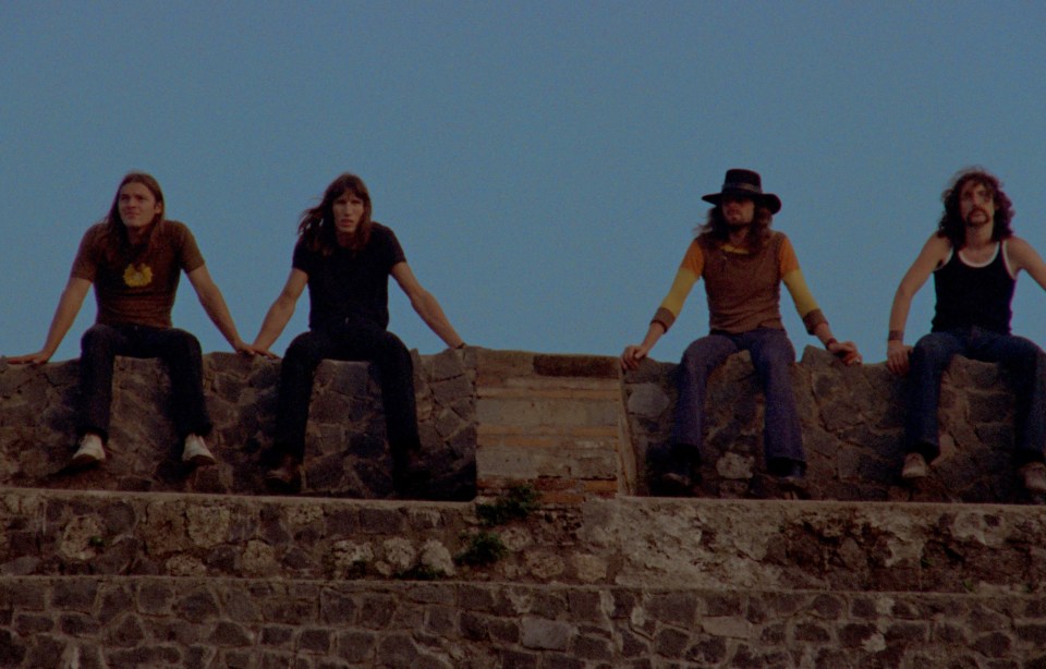 Pink Floyd at Pompeii.