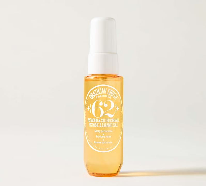 Cheirosa '62' Brazilian Crush Pistachio & Salted Caramel perfume mist.