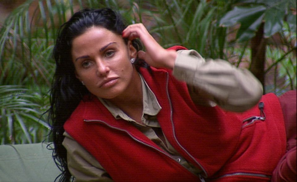 Katie Price on I'm A Celebrity...Get Me Out Of Here!