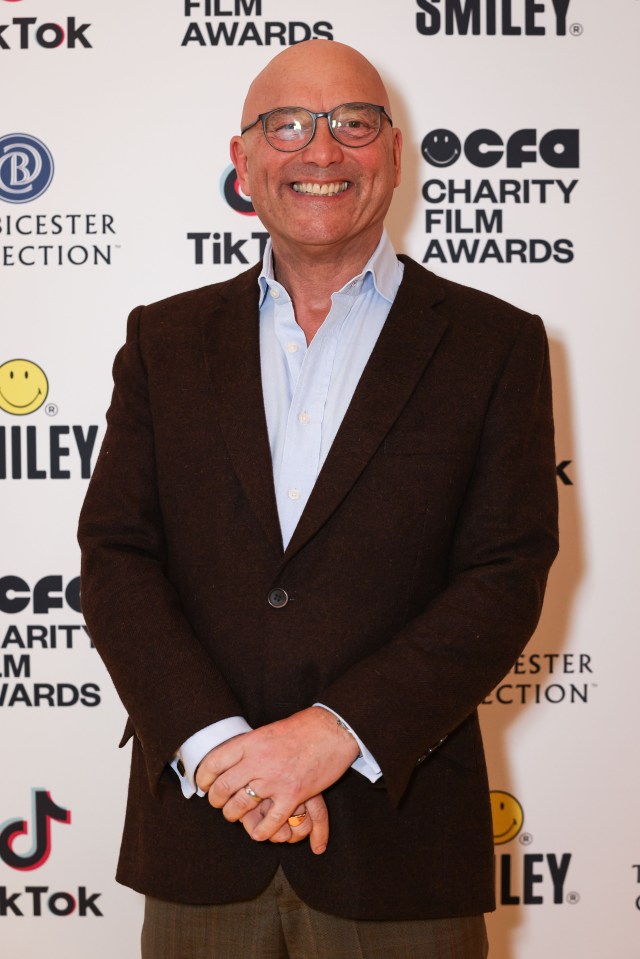 Gregg Wallace at the Smiley Charity Film Awards.