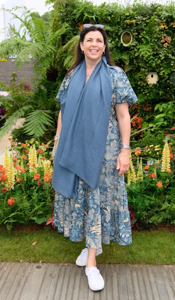 Kirstie Allsopp at the RHS Chelsea Flower Show.