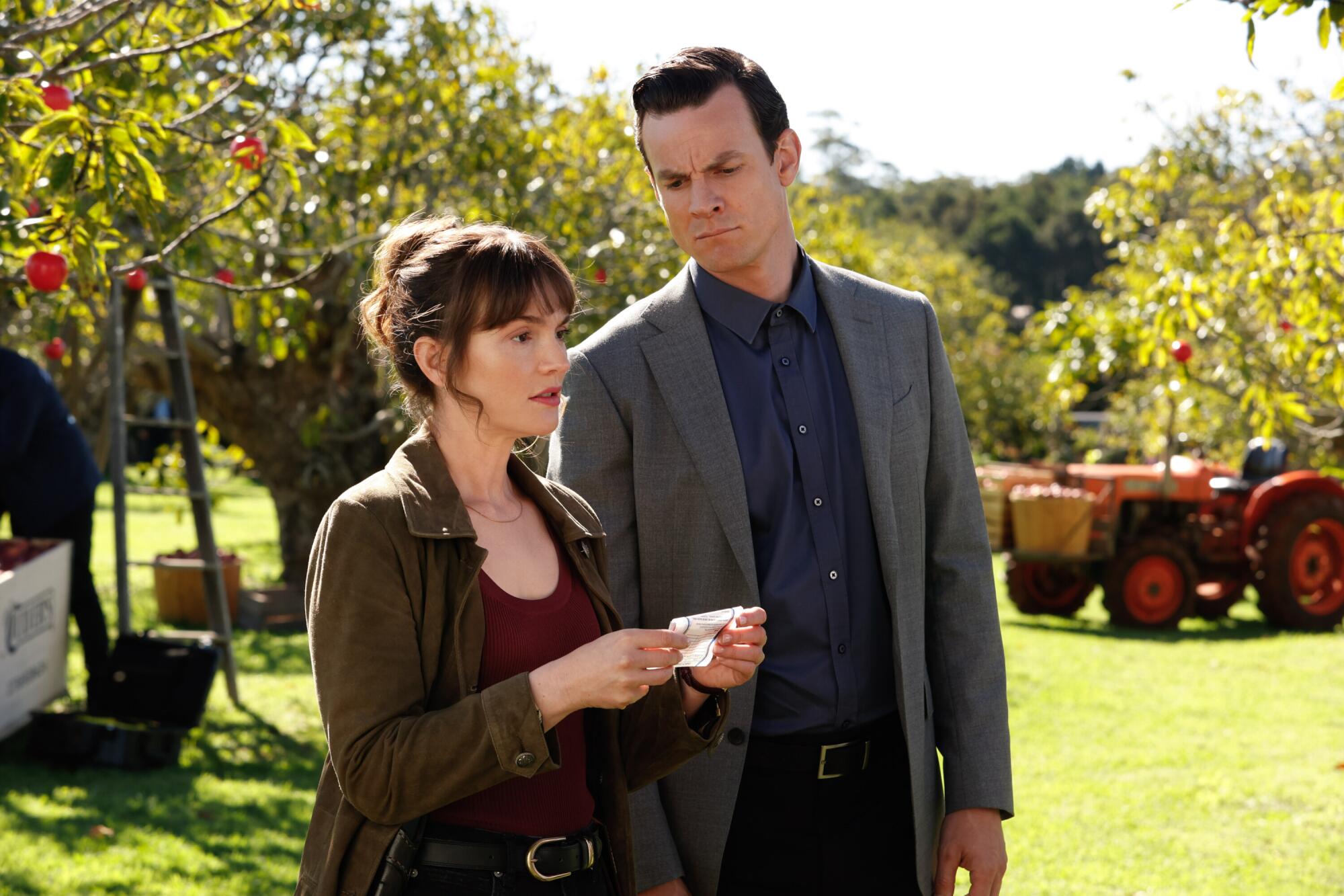 Meester with Luke Cook in "Good Cop/Bad Cop."