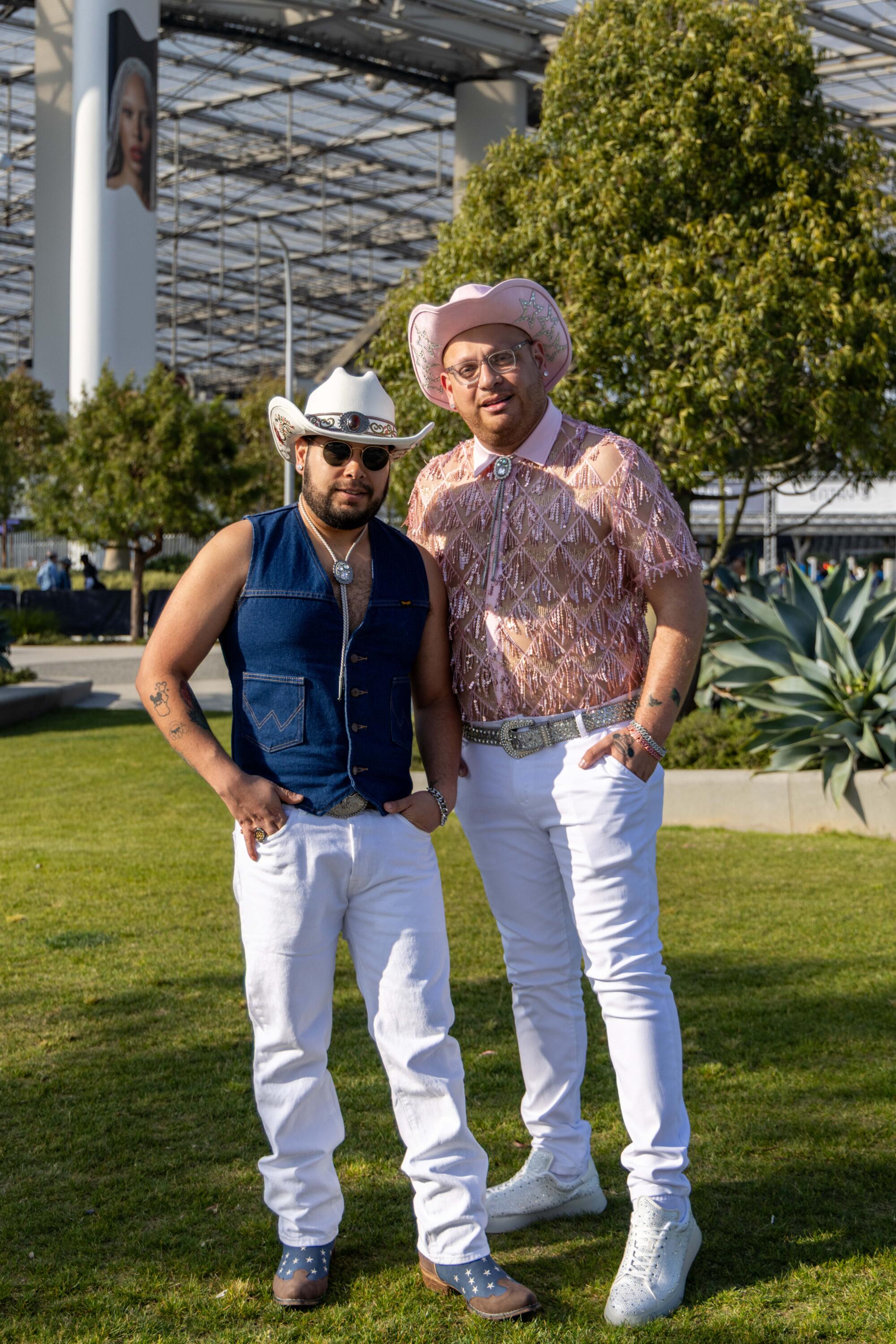 Oscar Saucedo and Jonathan Rojas