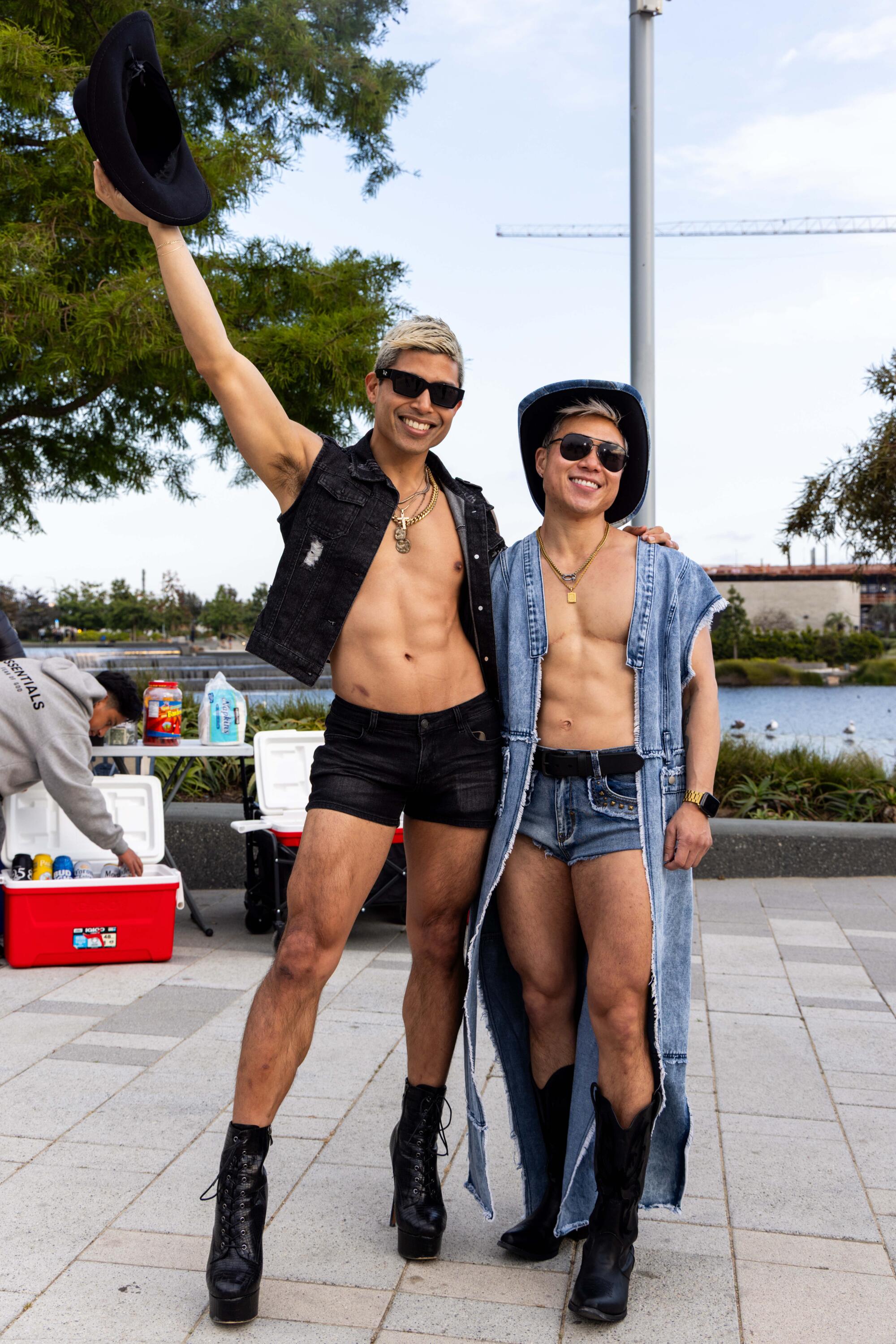 Neil Torrefiel and Blake Keng