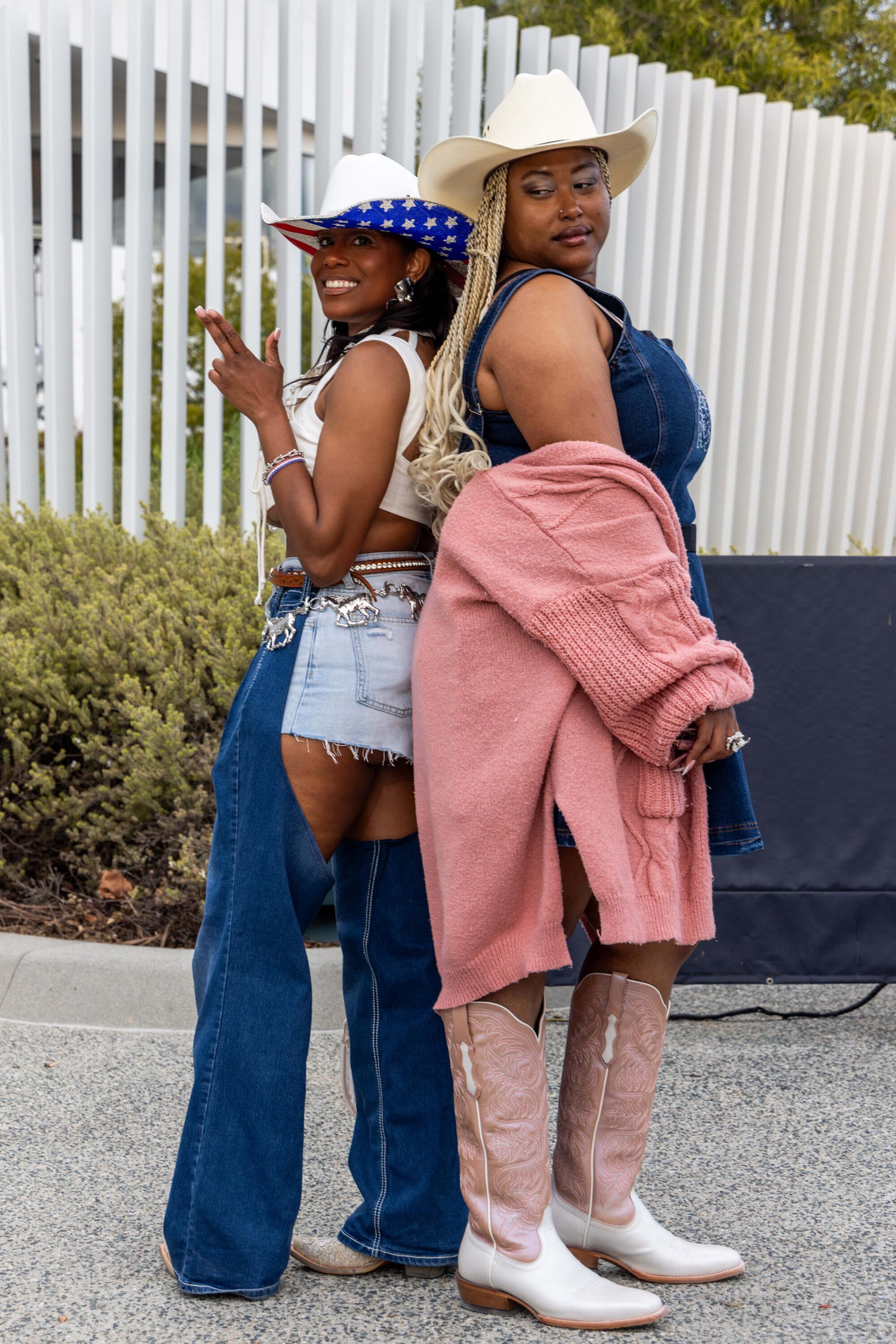 Teauna Baker and Jeanisha Rose 