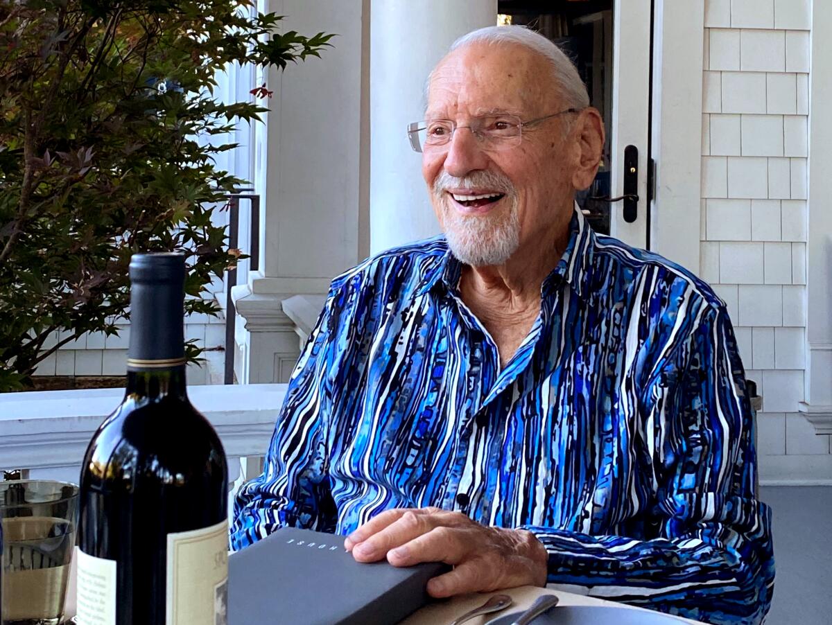 Carl Doumani, founder of Stags' Leap Winery in Napa Valley.