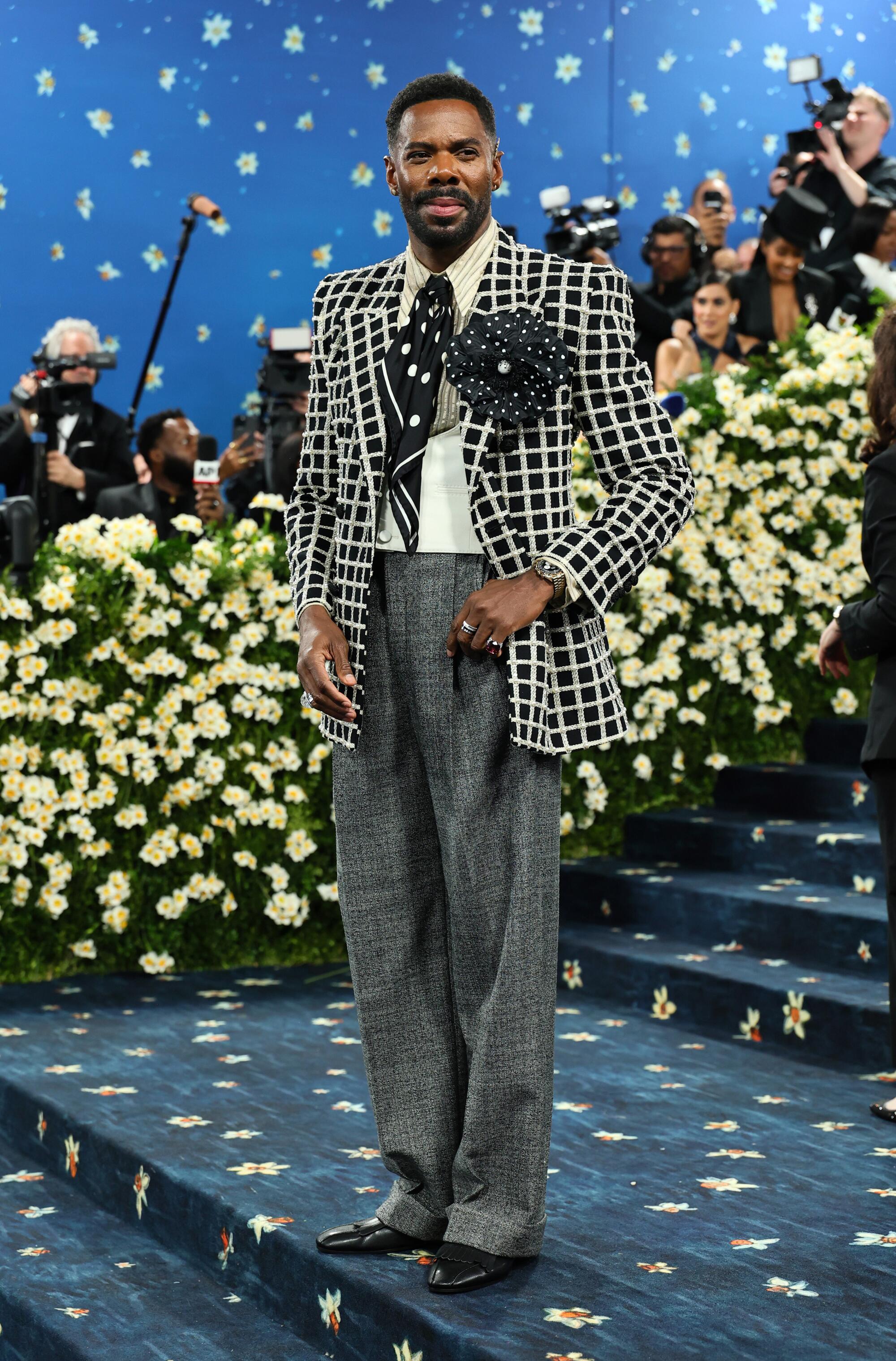 Colman Domingo wearing Valentino.