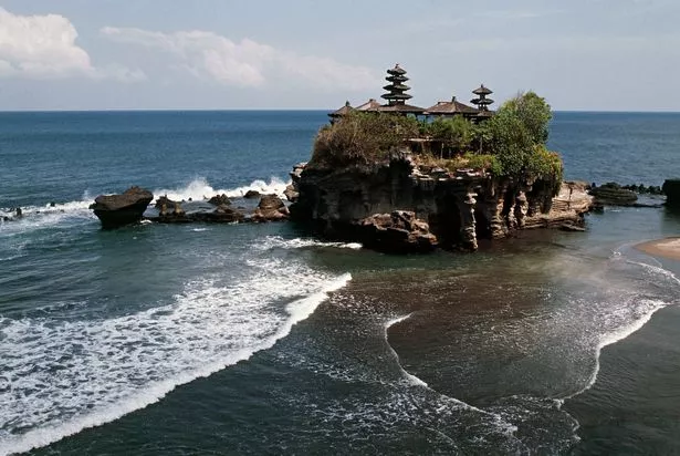 Pura Tanah Lot Temple in Bali 