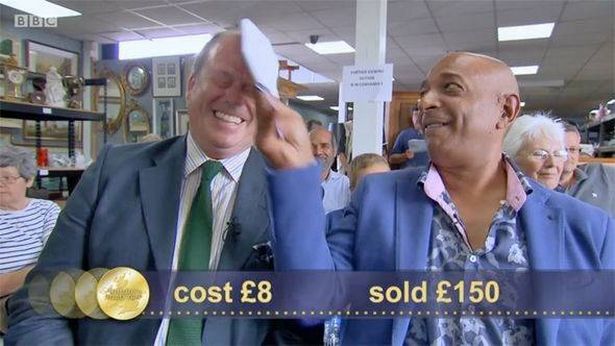 Raj hit James on the head as he made a huge profit