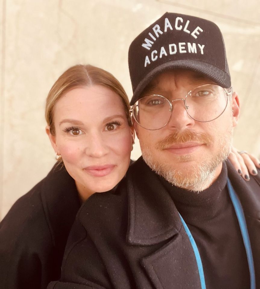 Chelsea Smith and Judah Smith in a selfie.