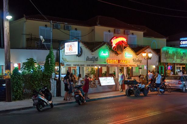 The number of people on Zante rockets during the tourism season, leading to concerns some areas are overcrowded