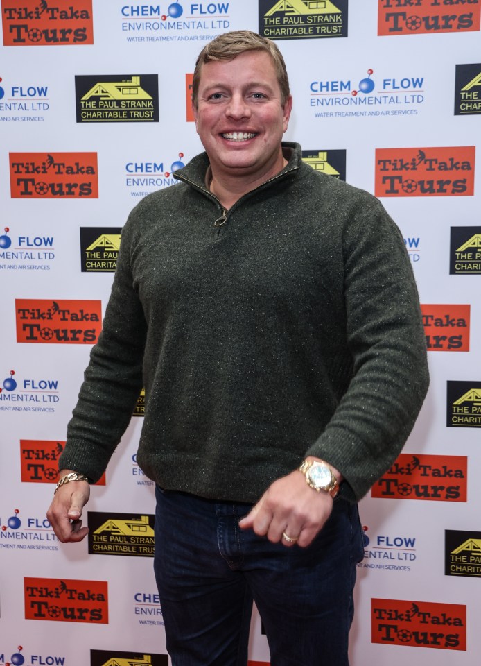 Tom Skinner at a charity event.