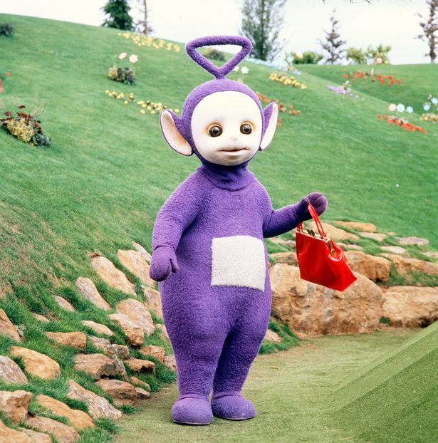 Tinky Winky was known for carrying that fetching red handbag